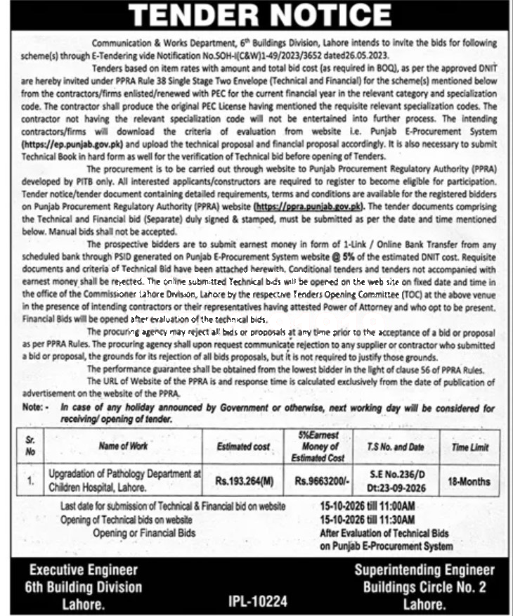 Tender Document