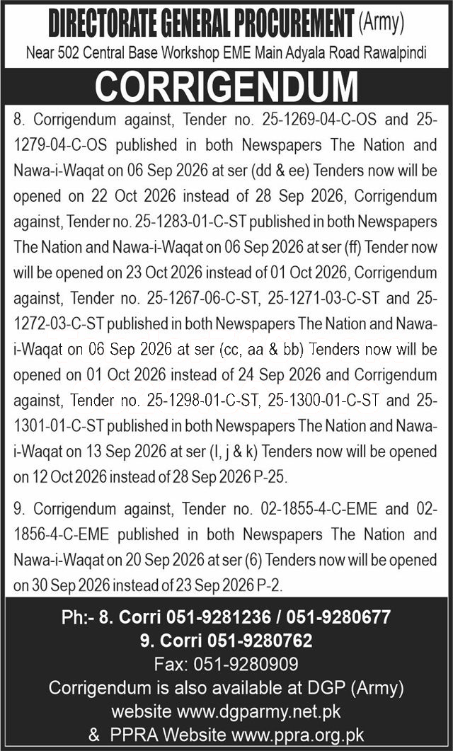 Tender Document