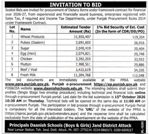 Tender Document