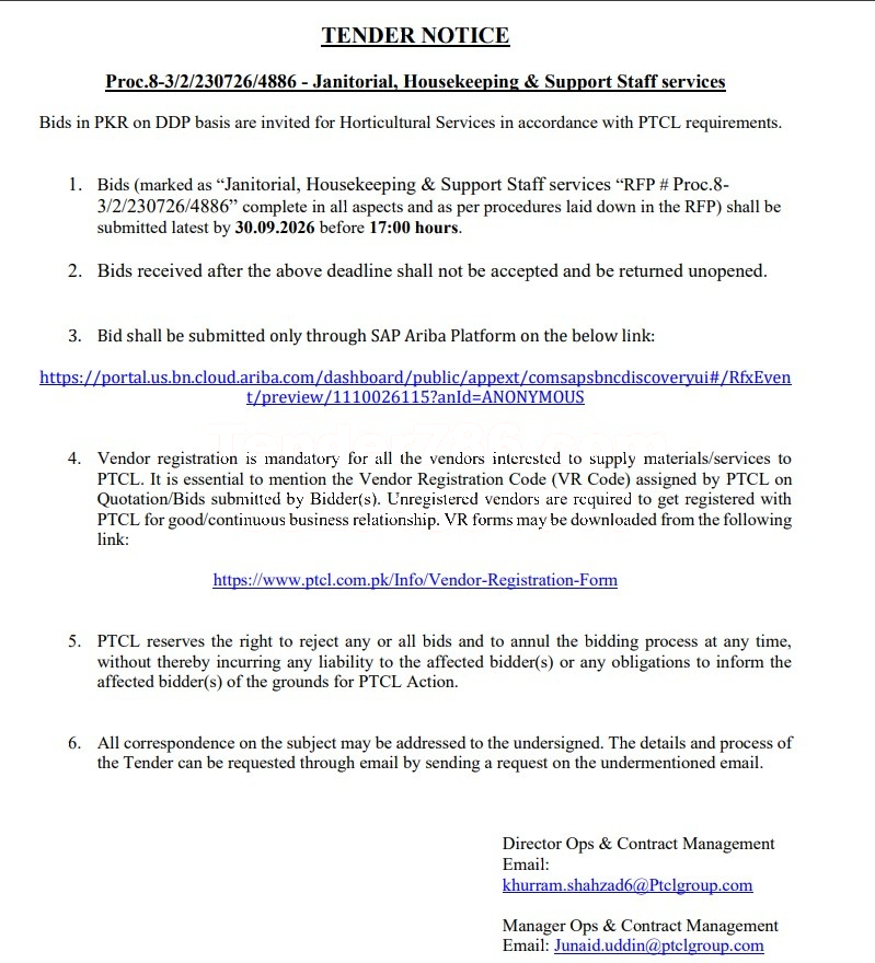 Tender Document