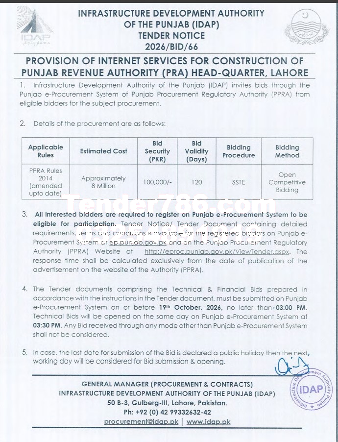 Tender Document
