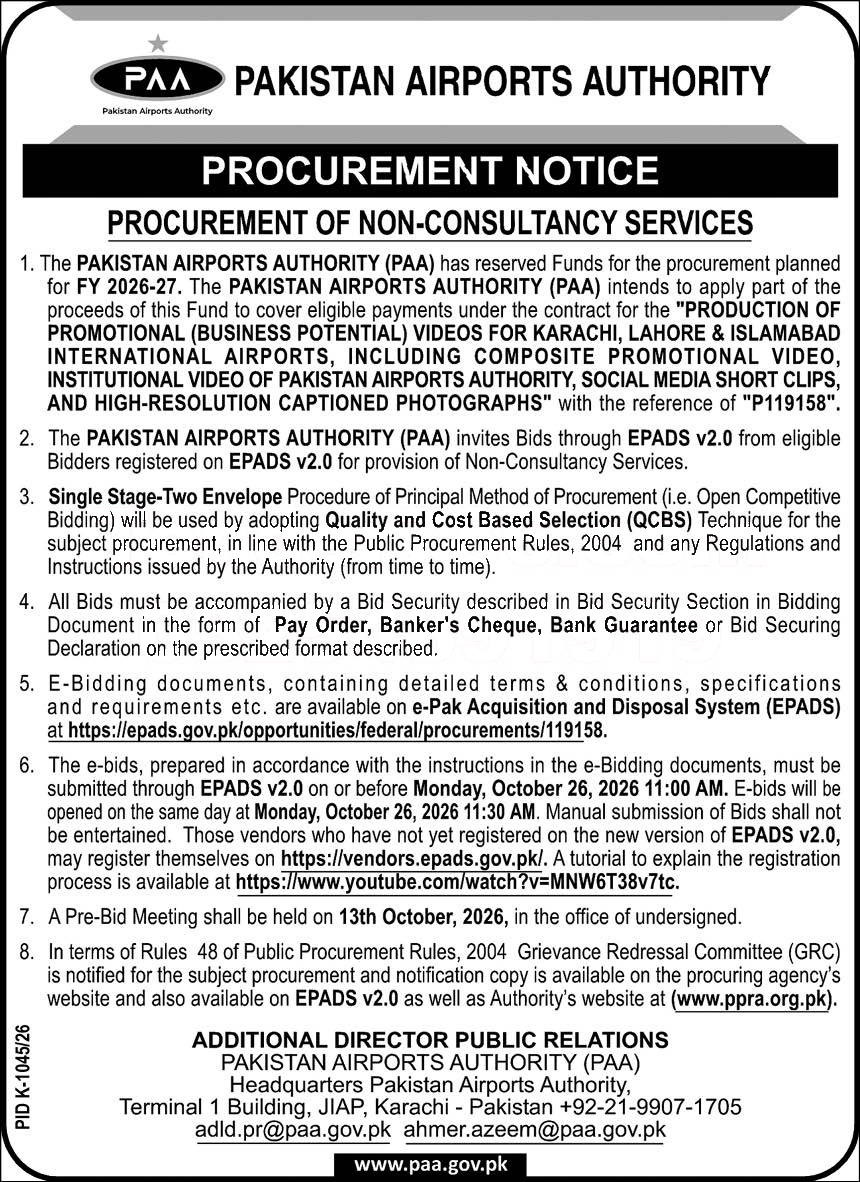 Tender Document