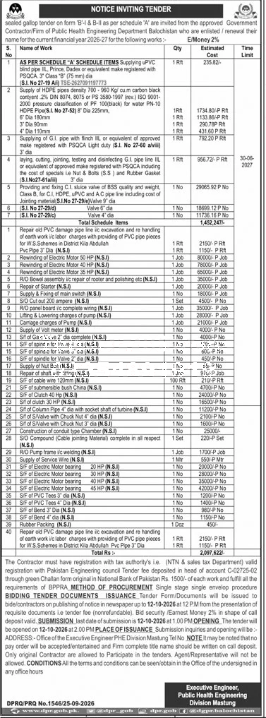 Tender Document