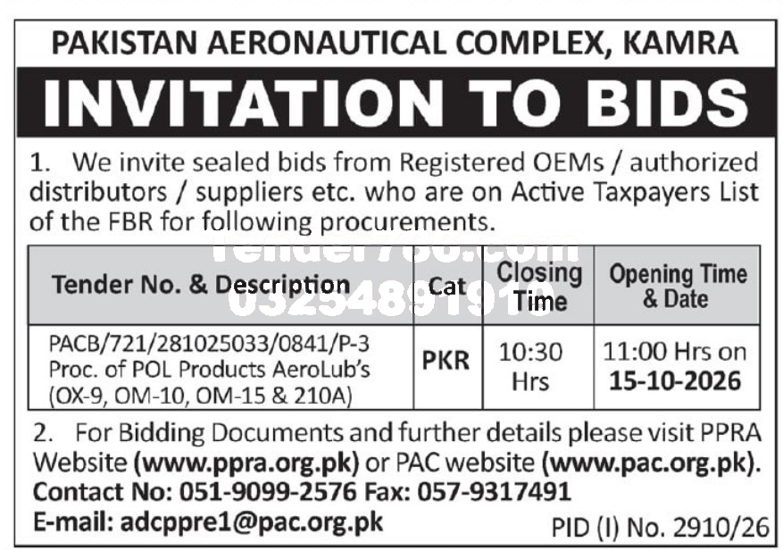 Tender Document