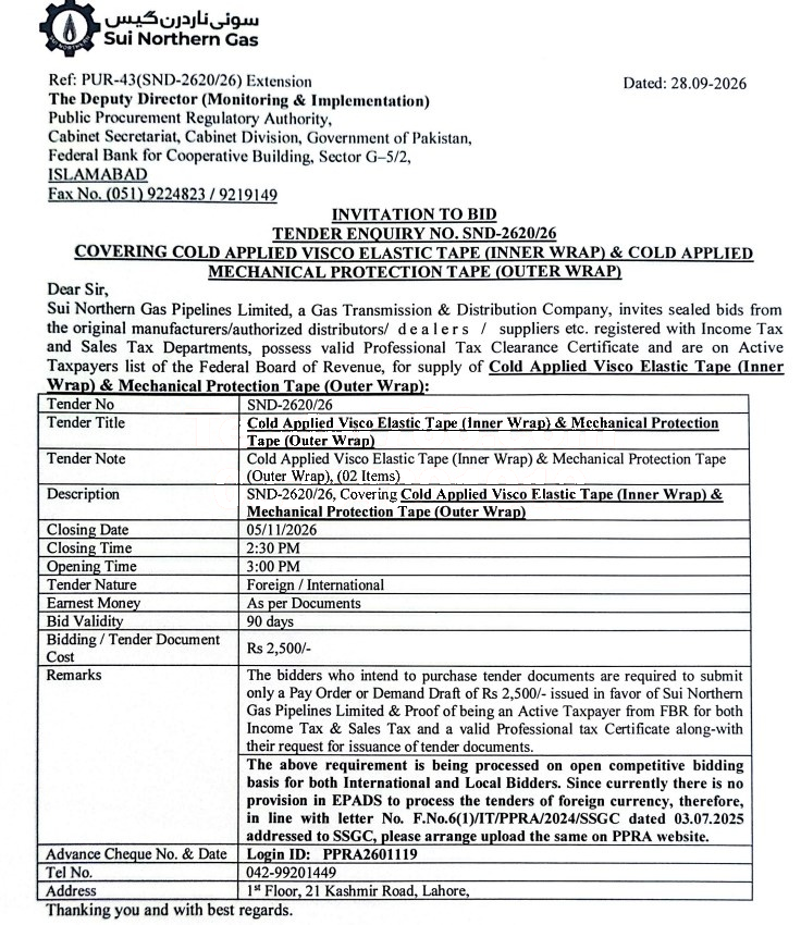 Tender Document