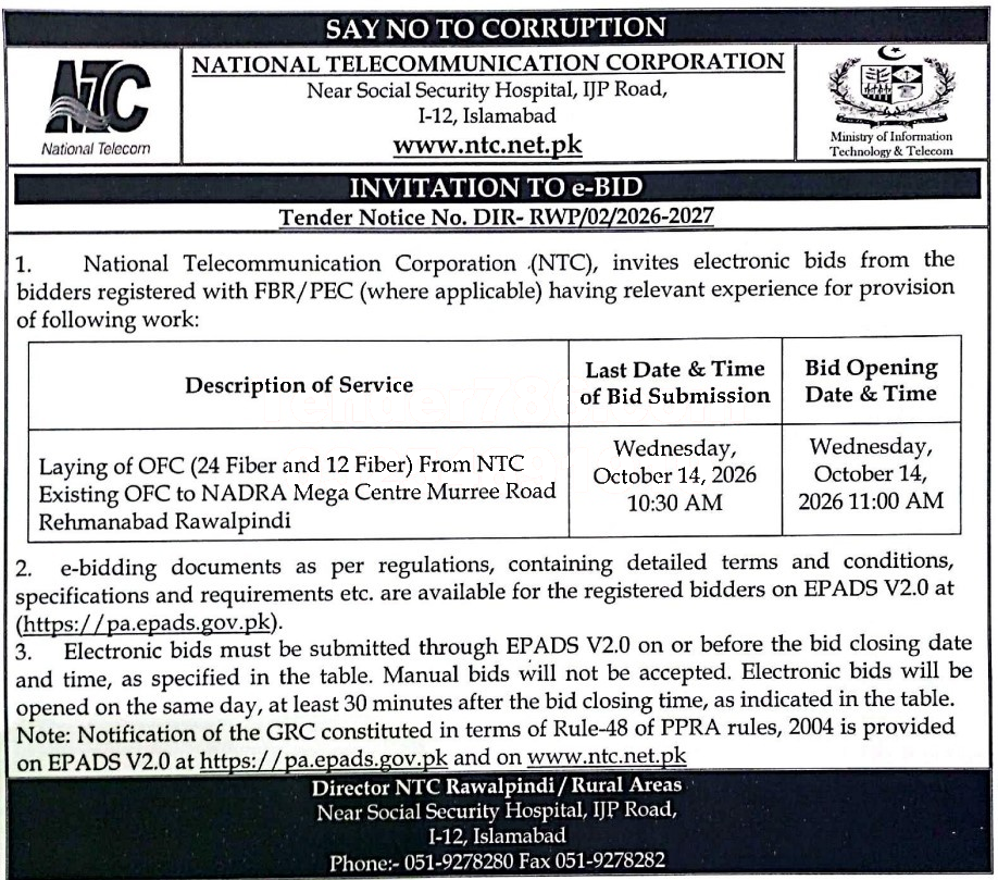 Tender Document