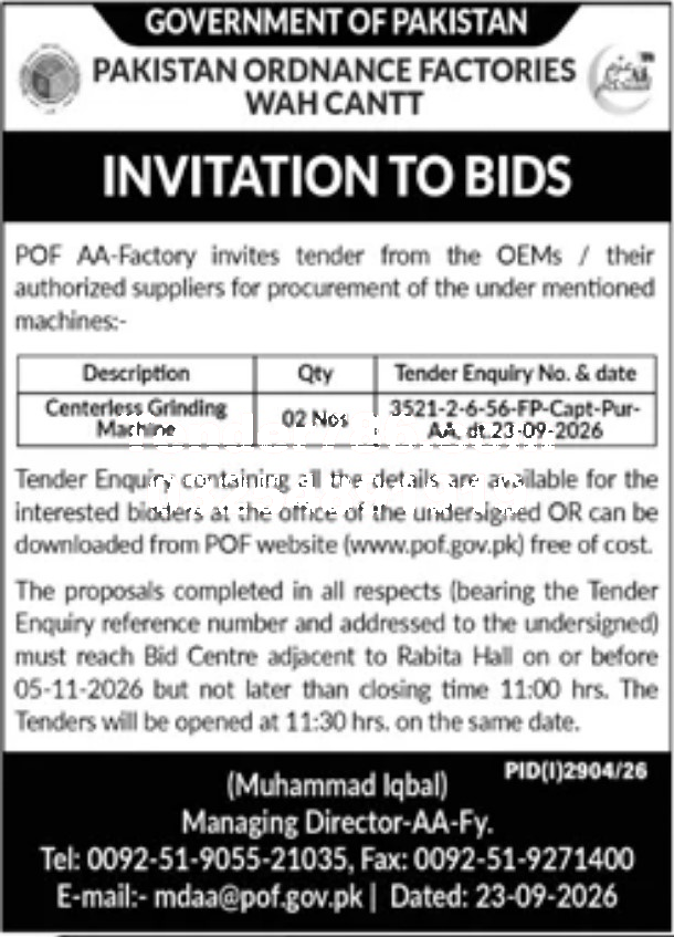 Tender Document
