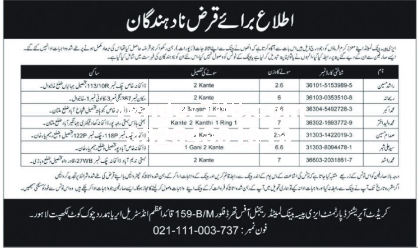 Tender Document