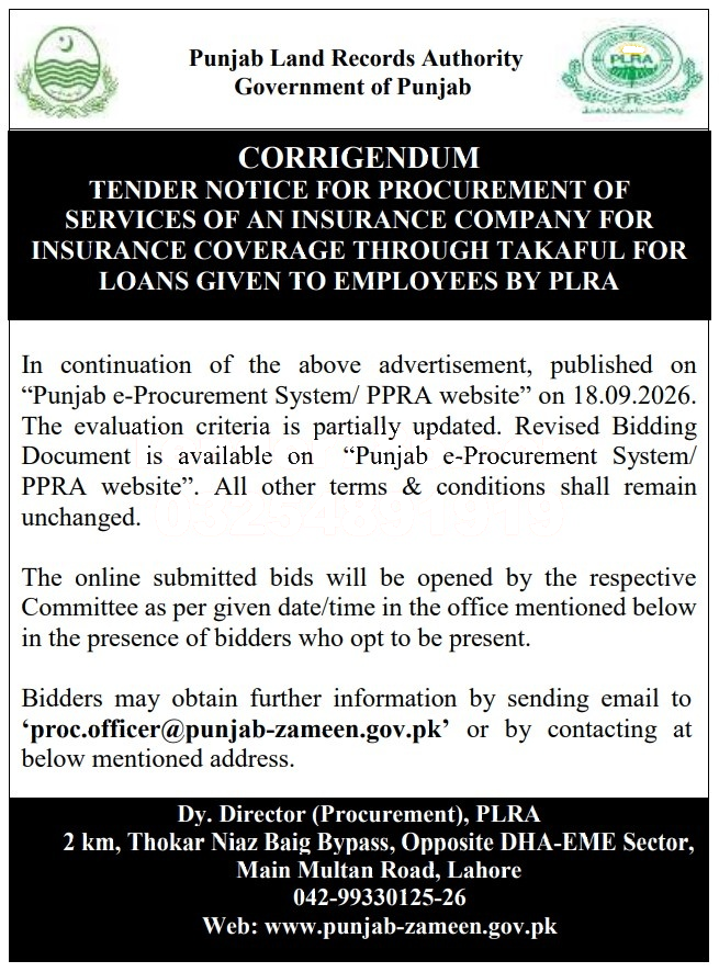 Tender Document