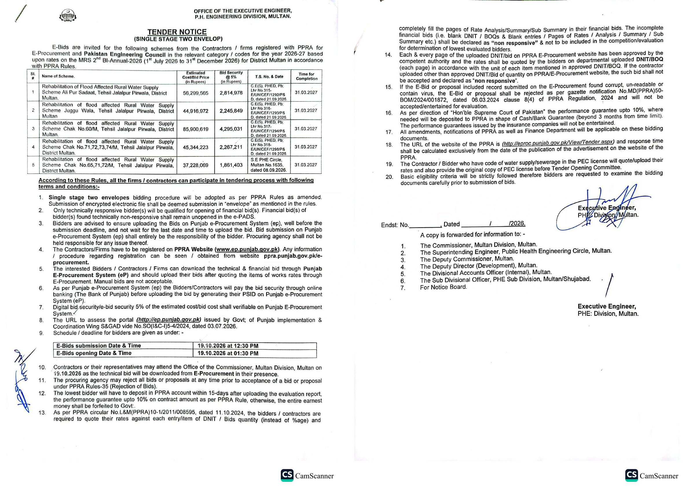 Tender Document