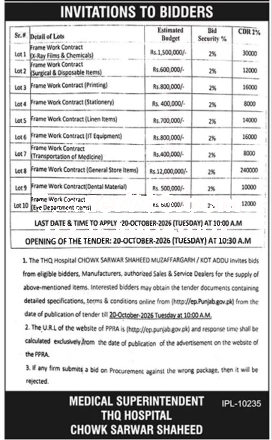 Tender Document
