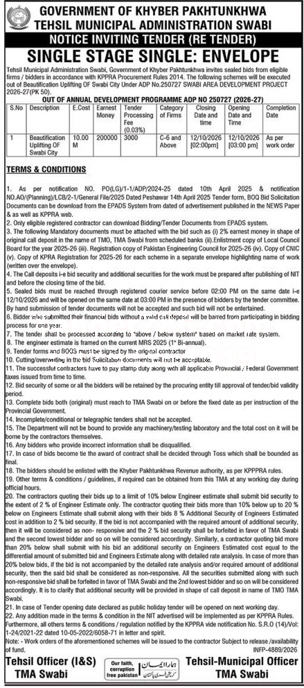 Tender Document