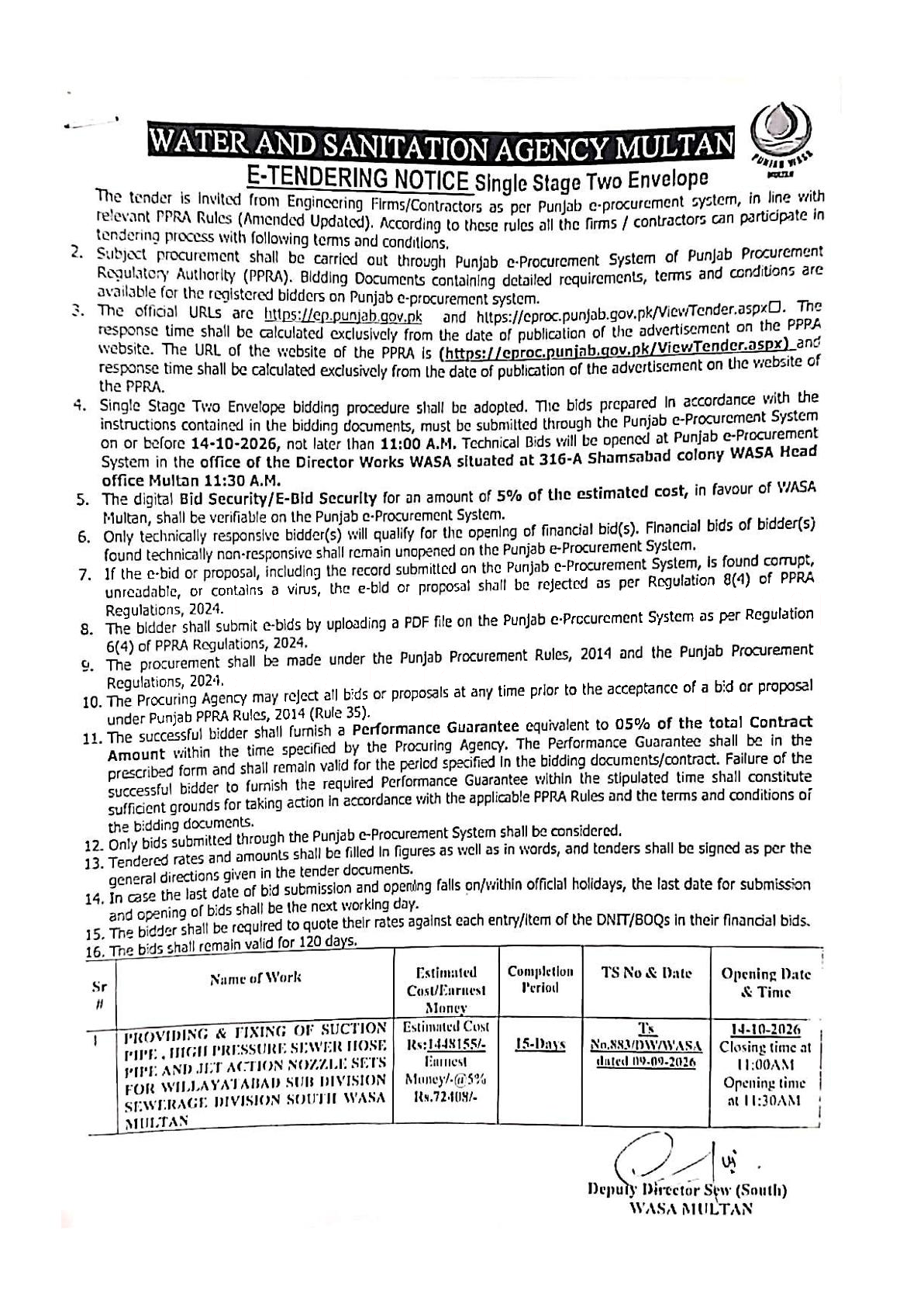 Tender Document