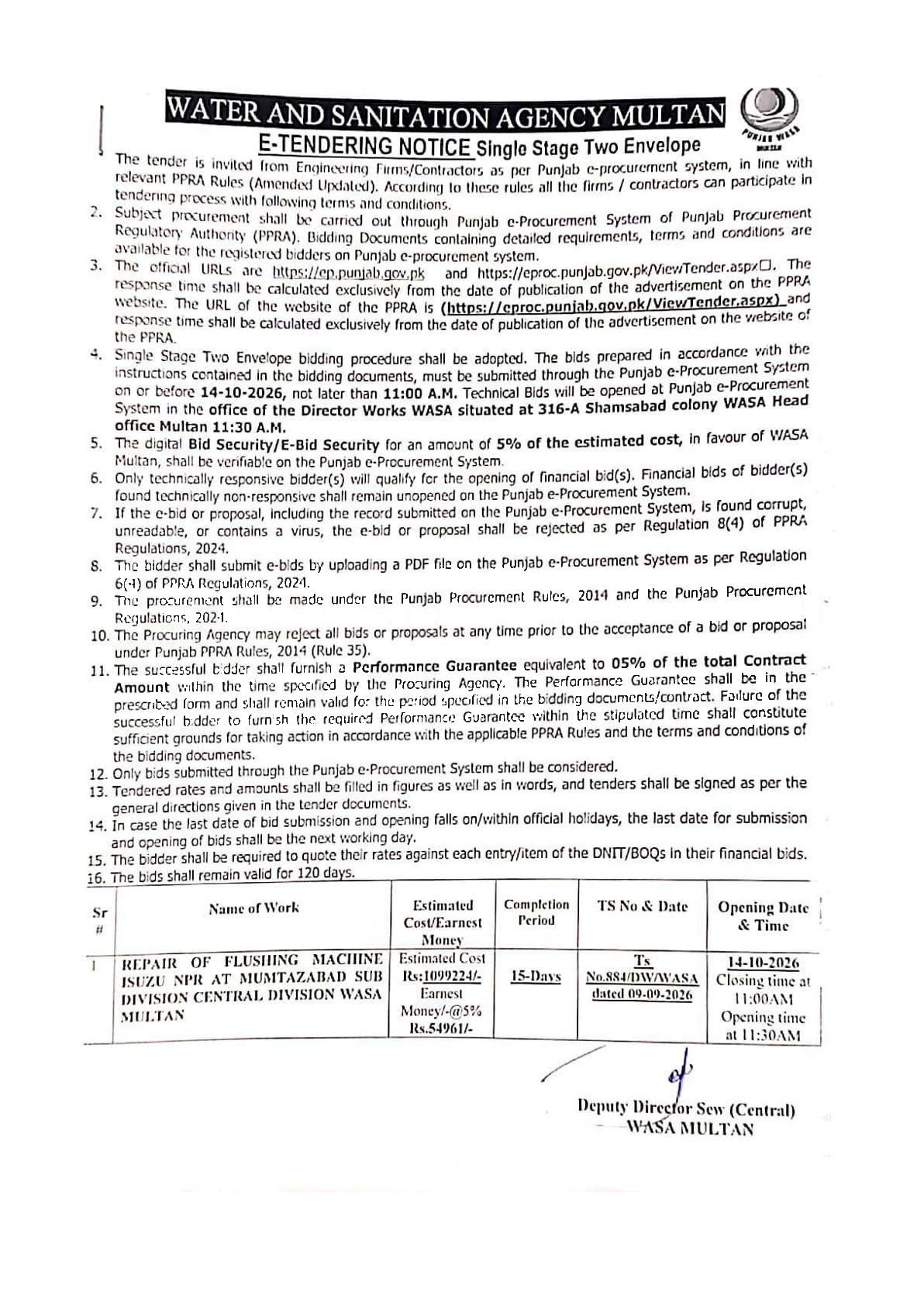 Tender Document