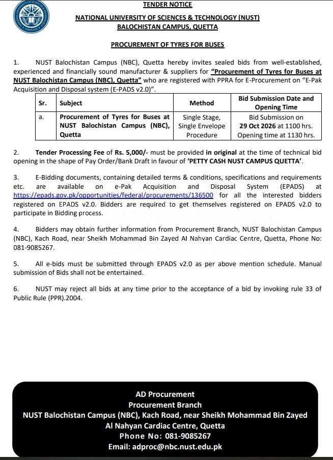 Tender Document