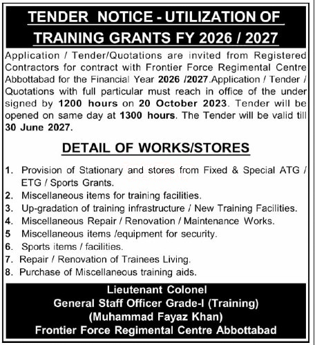 Tender Document