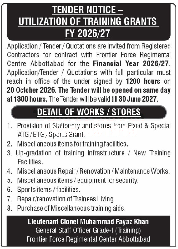 Tender Document