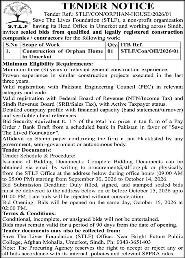 Tender Document
