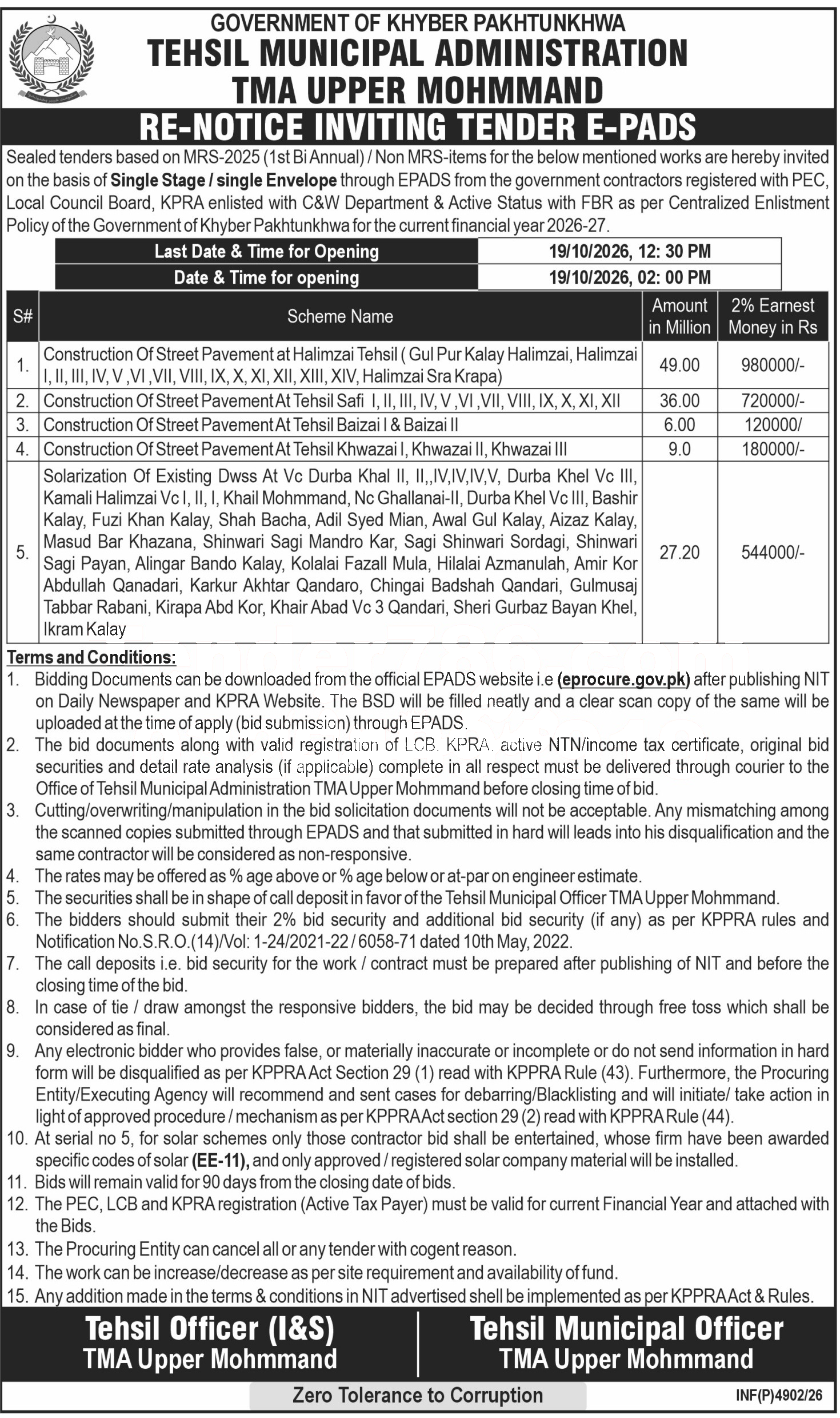 Tender Document