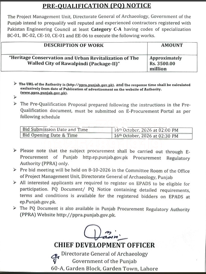 Tender Document