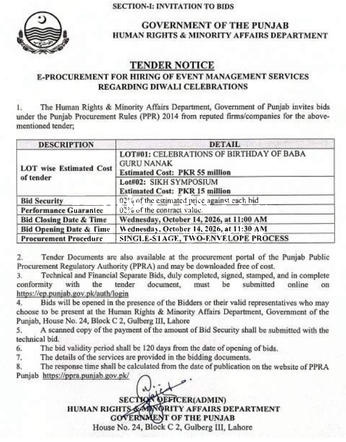 Tender Document