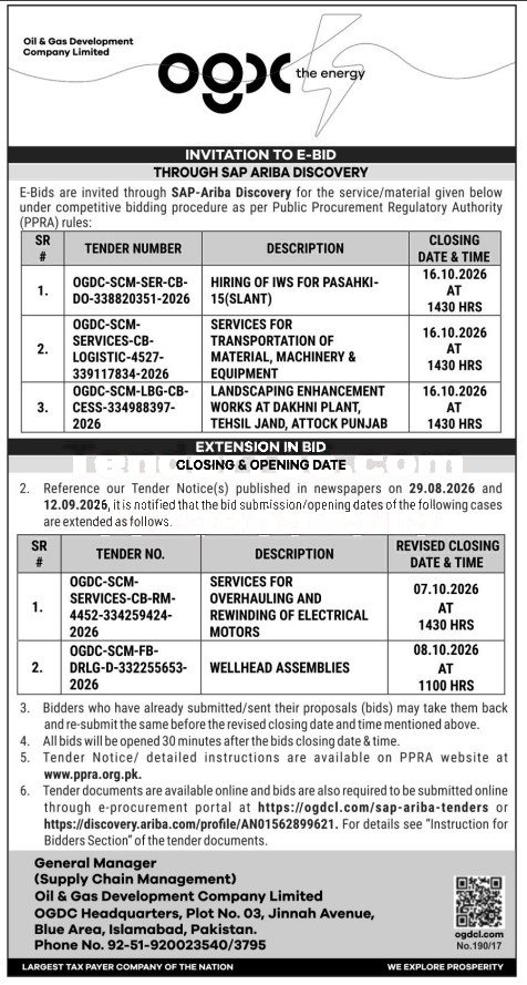 Tender Document