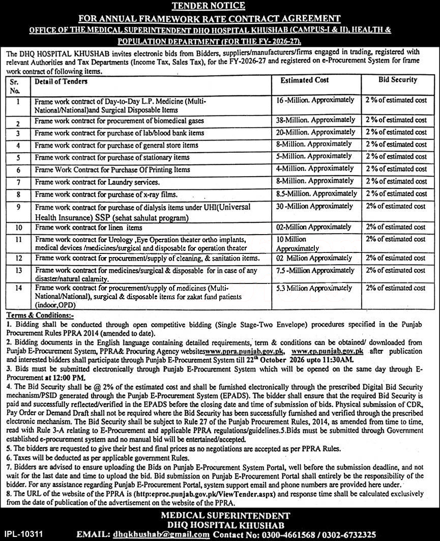 Tender Document