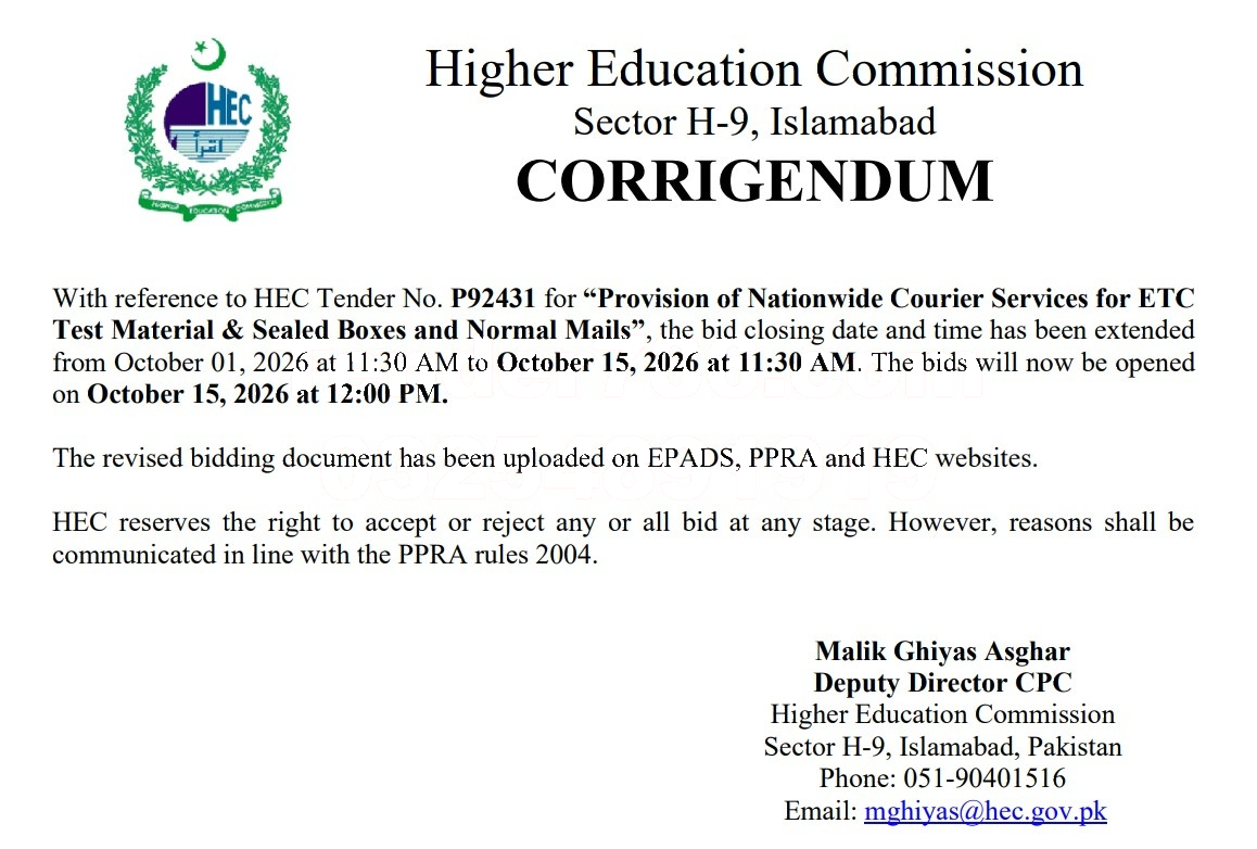 Tender Document