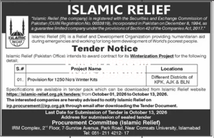 Tender Document