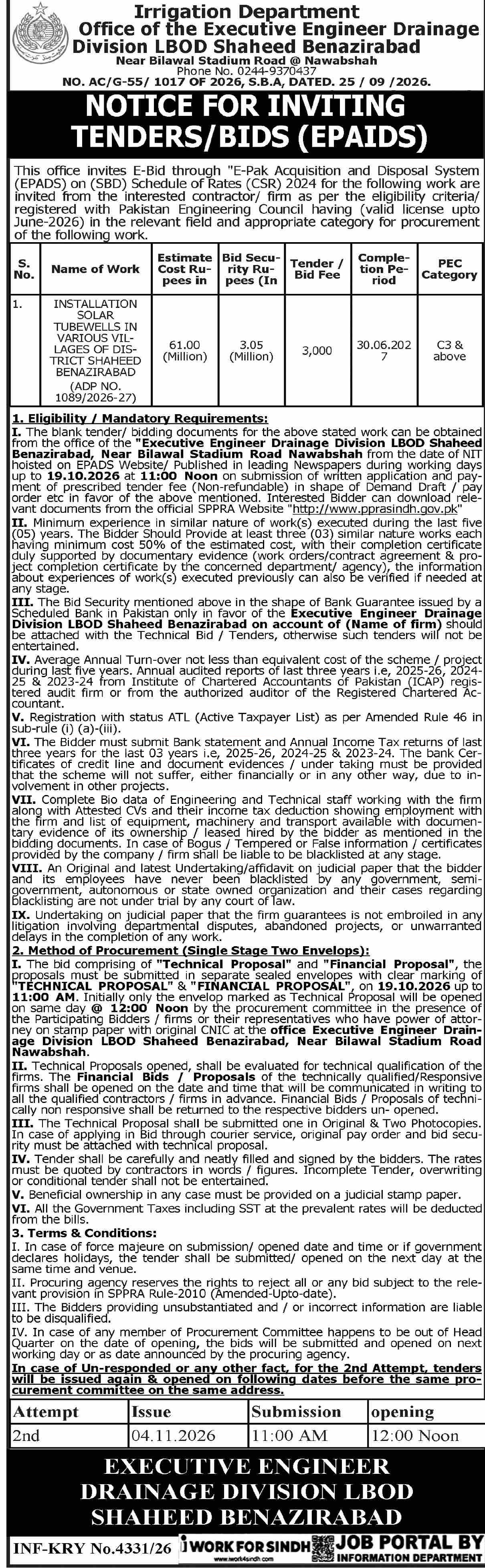 Tender Document