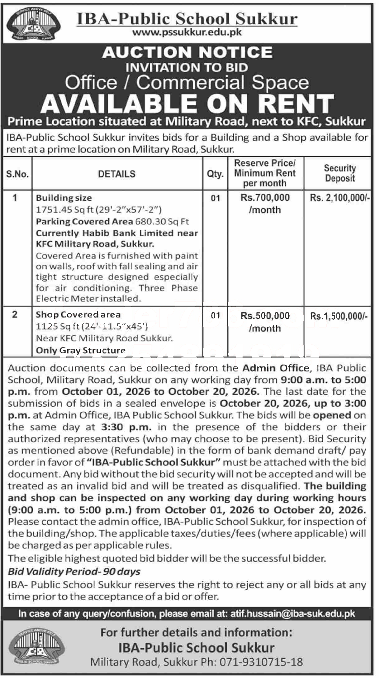 Tender Document