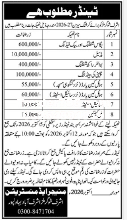 Tender Document