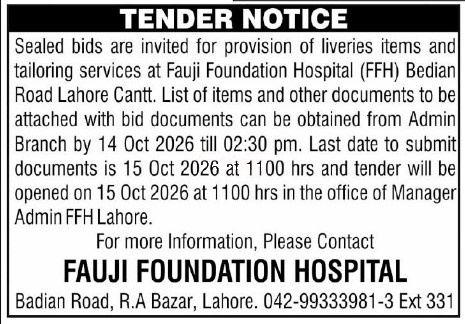 Tender Document