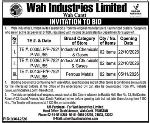 Tender Document