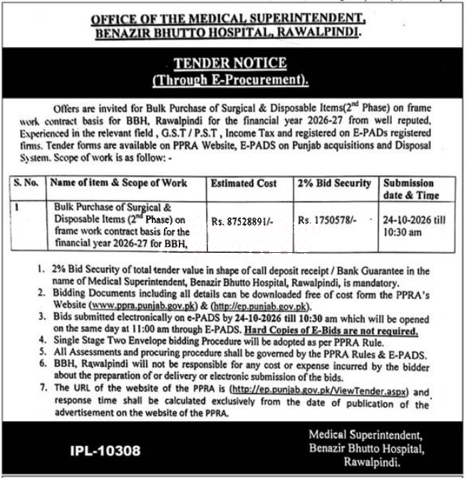 Tender Document