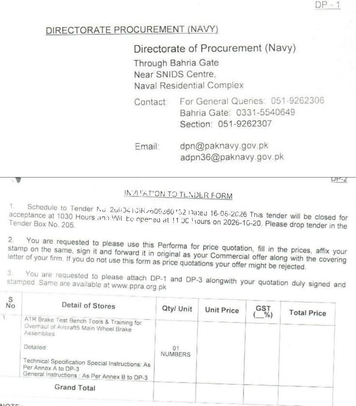 Tender Document
