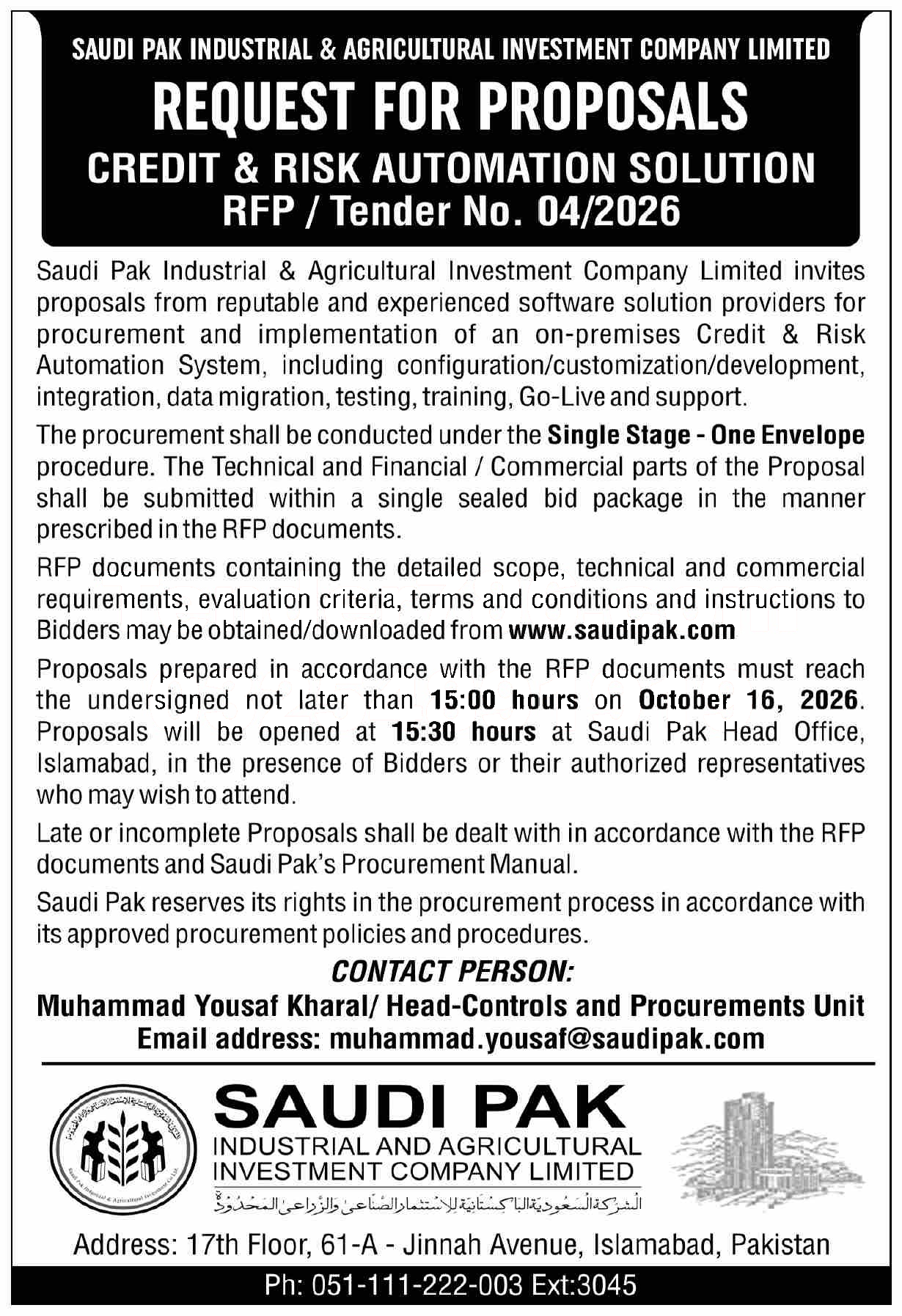Tender Document