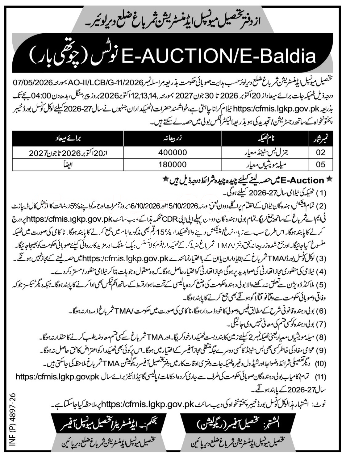 Tender Document