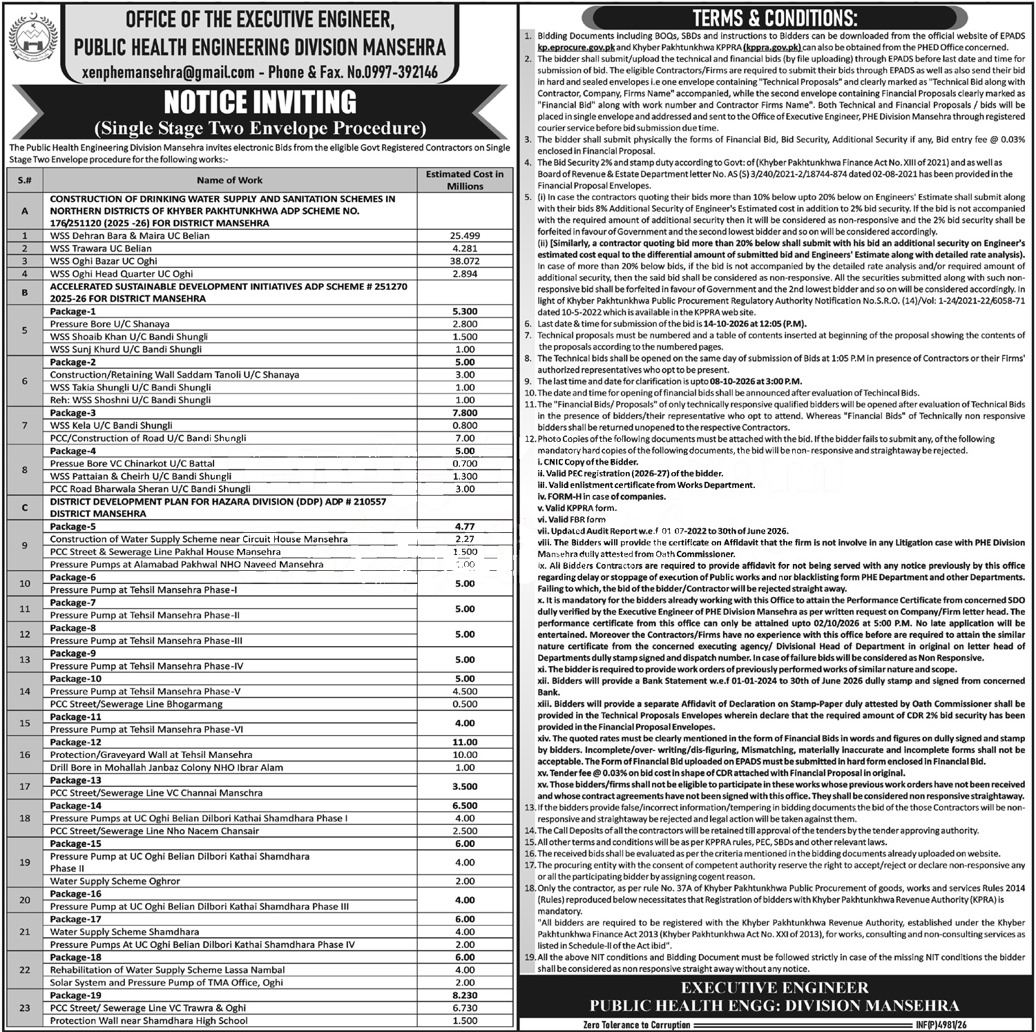 Tender Document