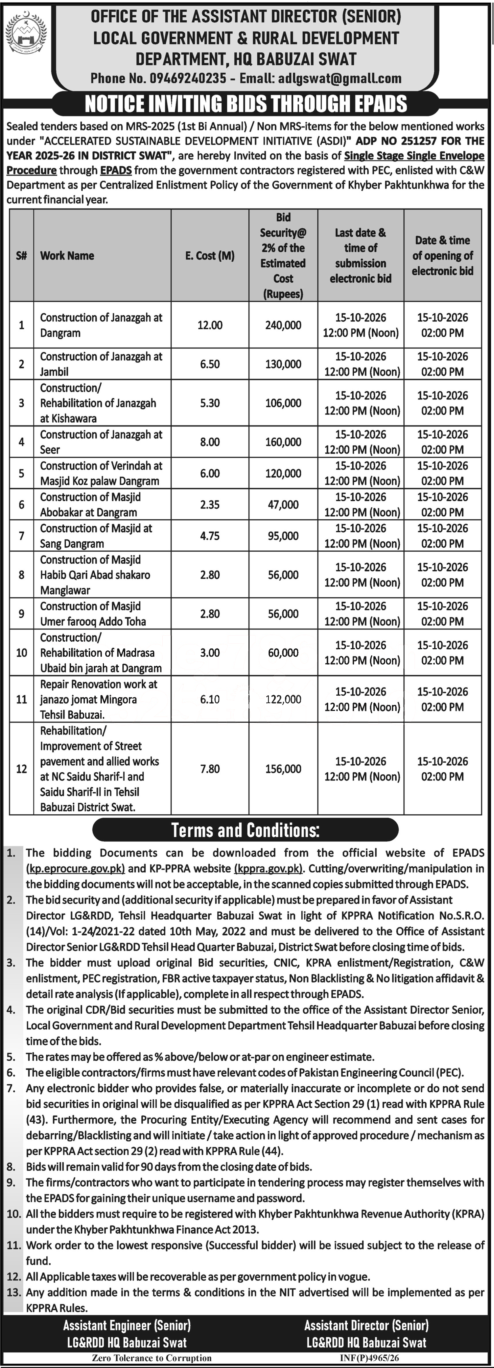 Tender Document