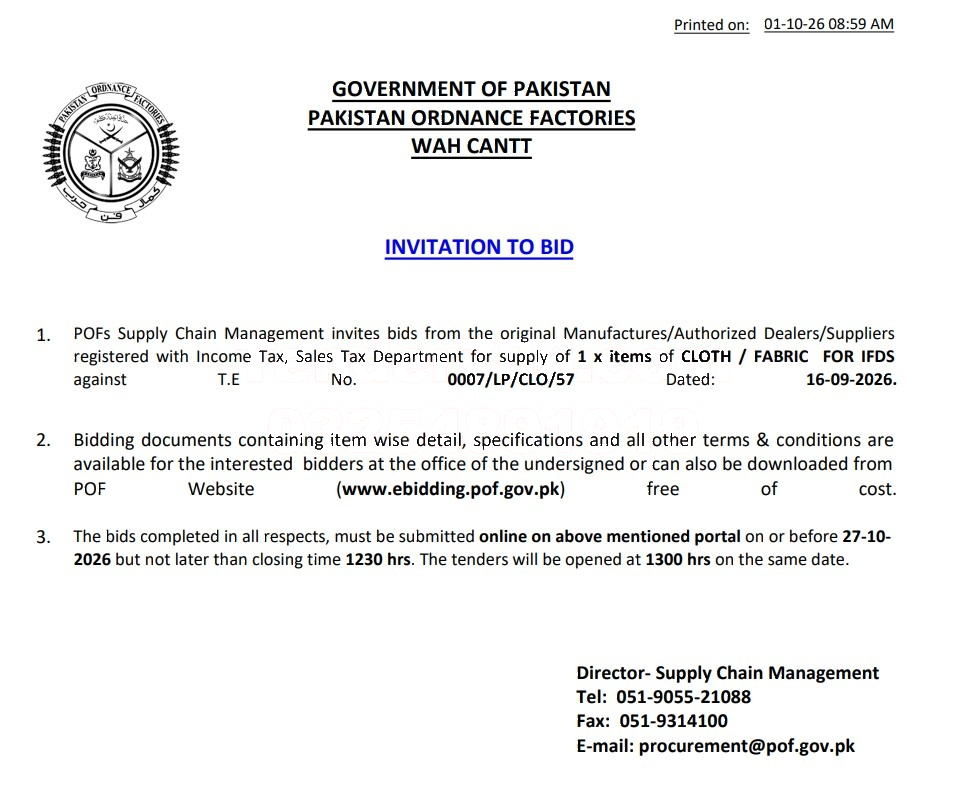 Tender Document