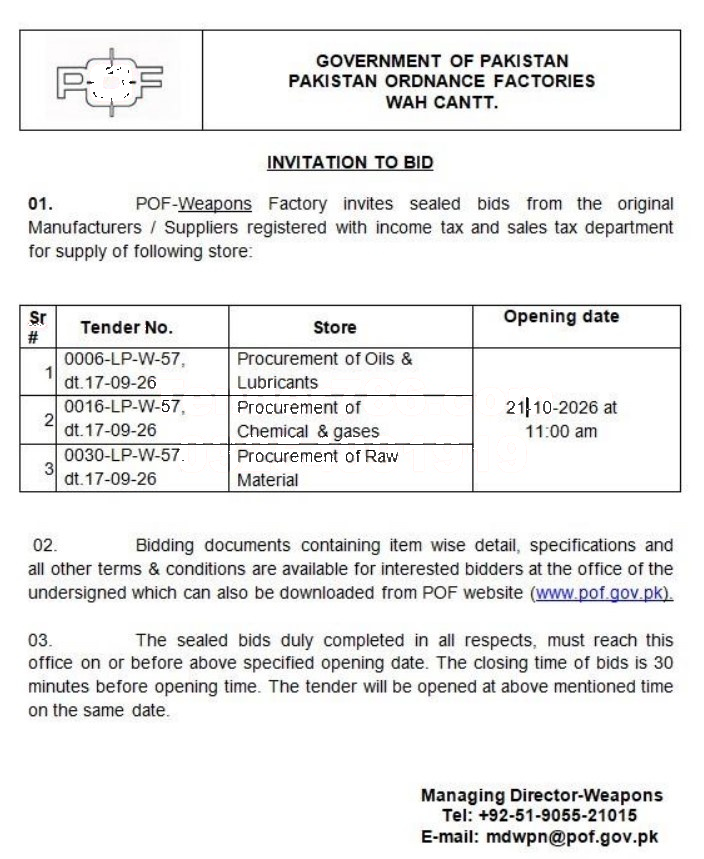 Tender Document