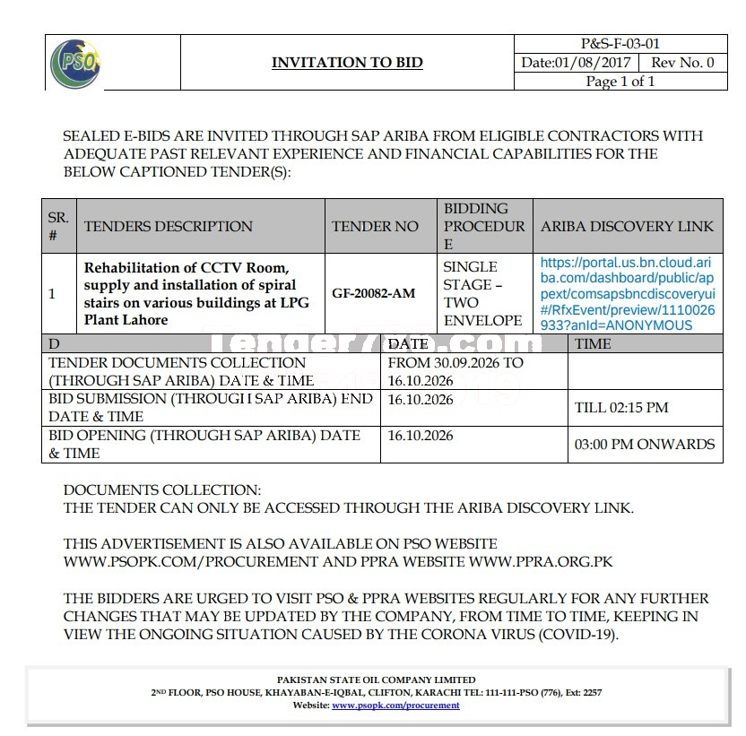 Tender Document