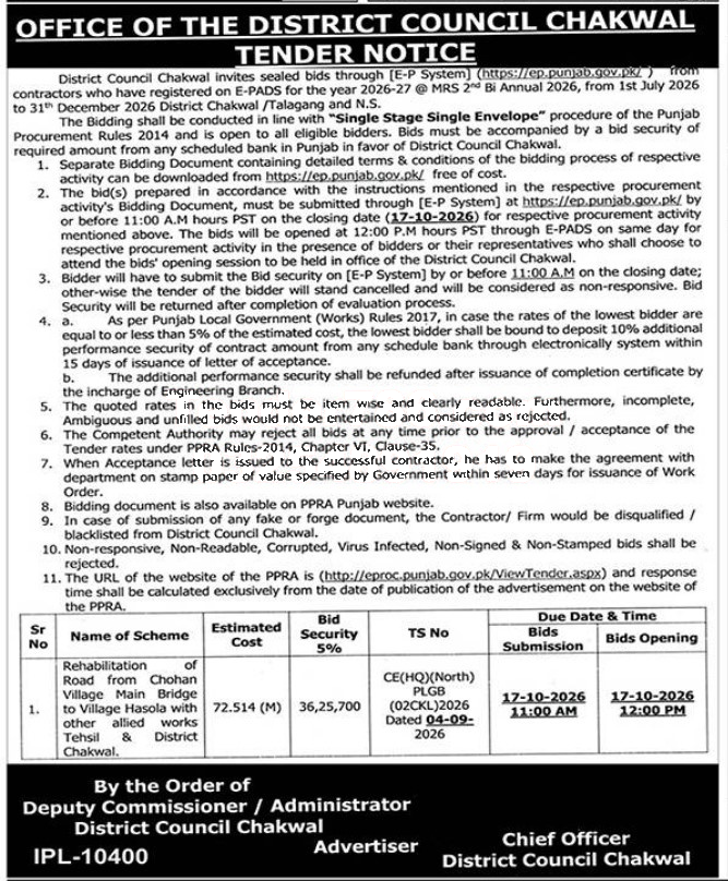 Tender Document