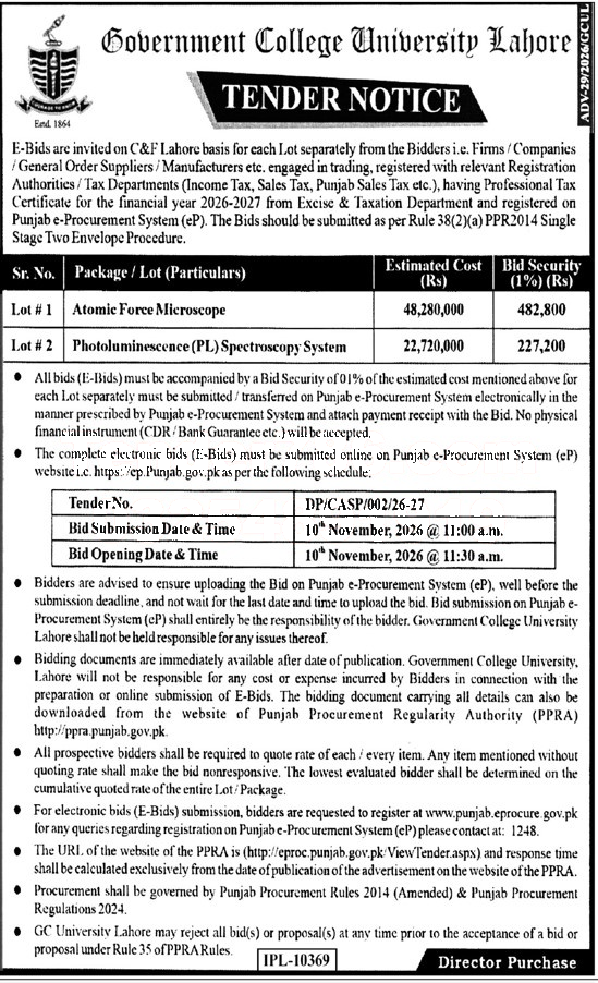 Tender Document