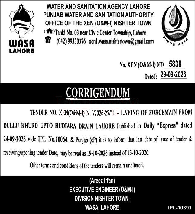 Tender Document