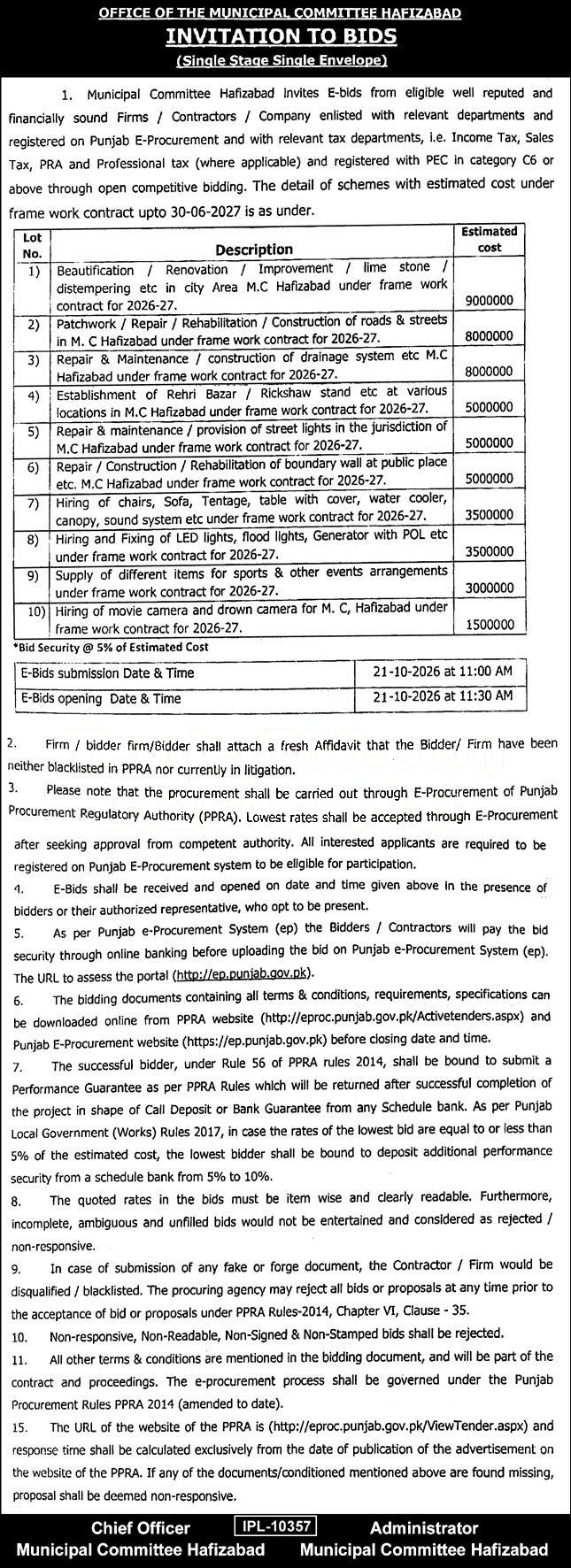 Tender Document