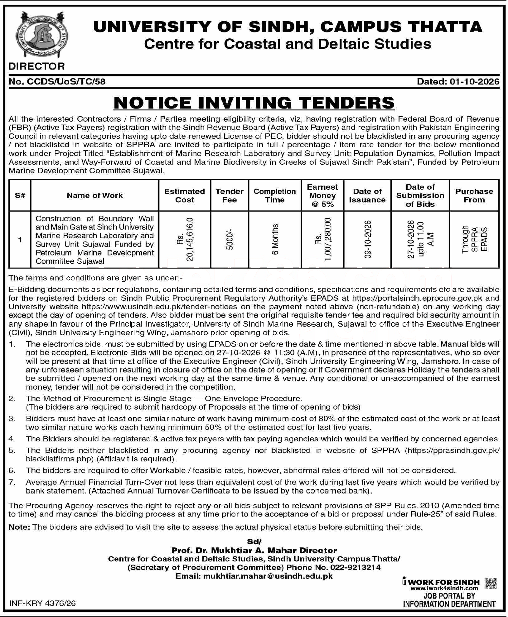 Tender Document