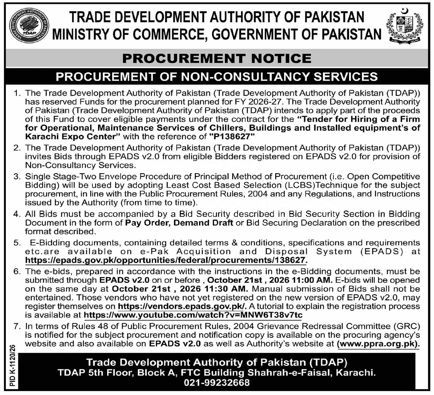 Tender Document