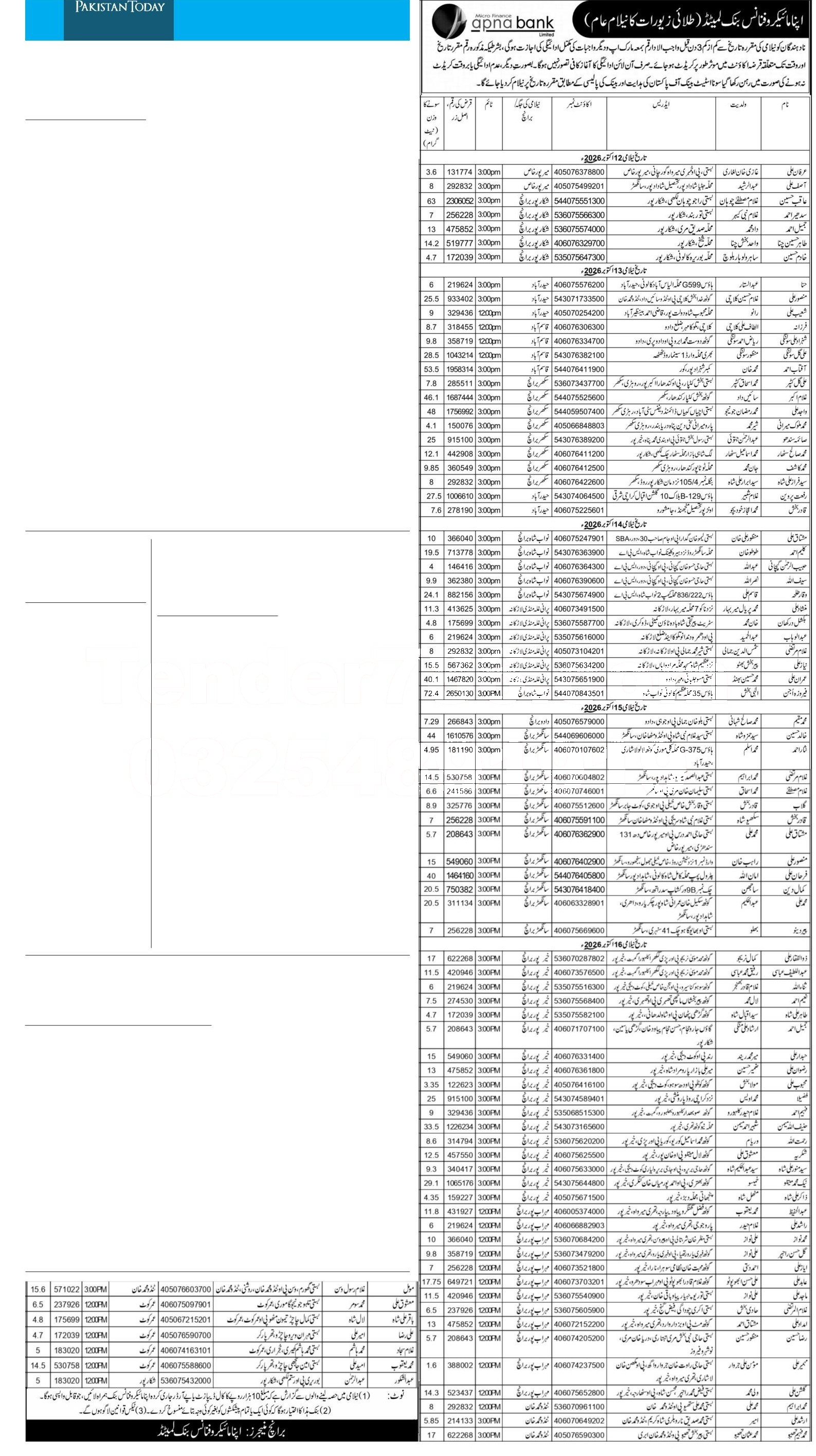 Tender Document